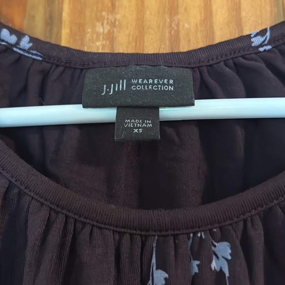 J. Jill Wearever Shirred-Neckline Tunic - Picture 4 of 7